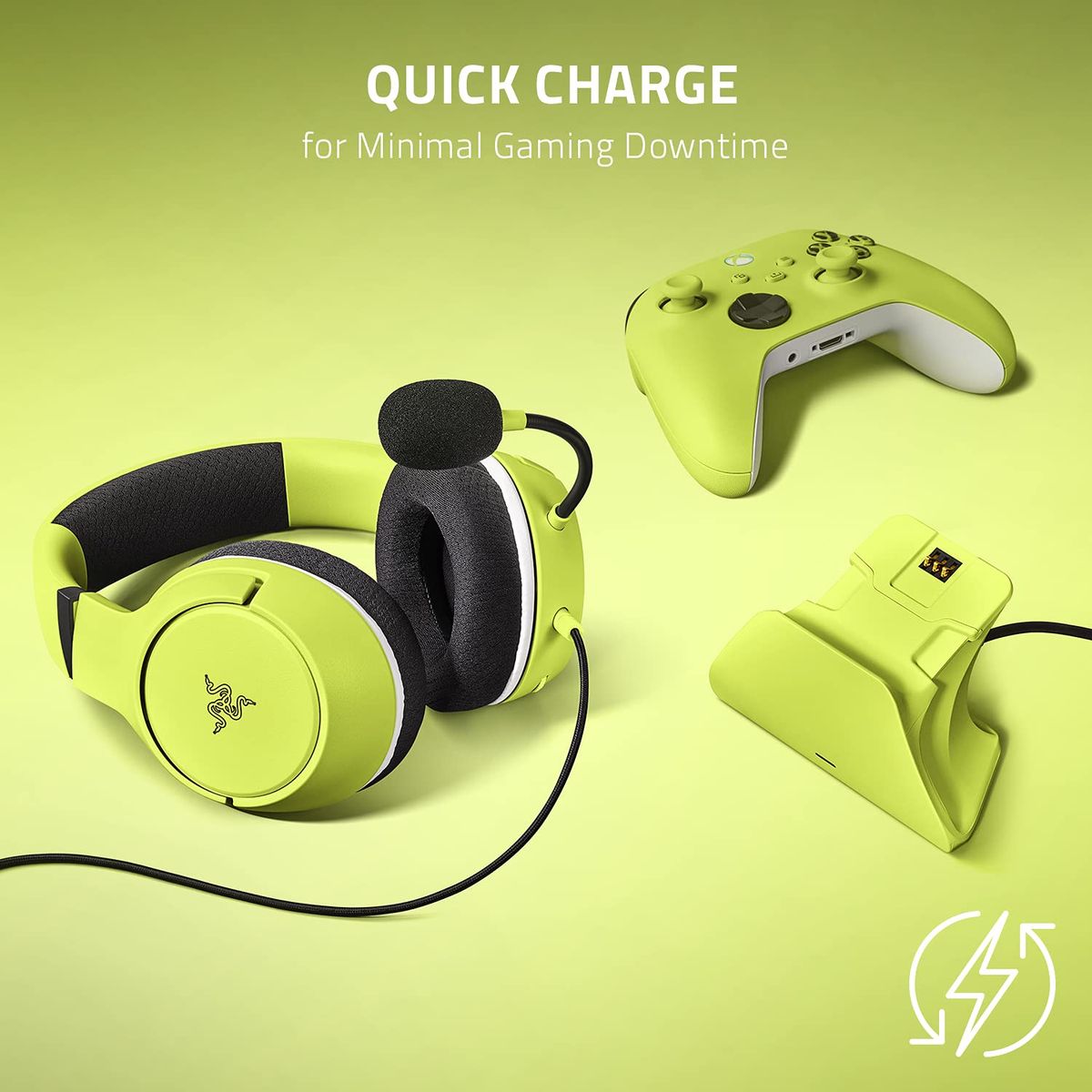 Razer Legendary Duo Bundle für Xbox: Kaira Wireless Headset und Schnellladestation - Controller separat erhältlich