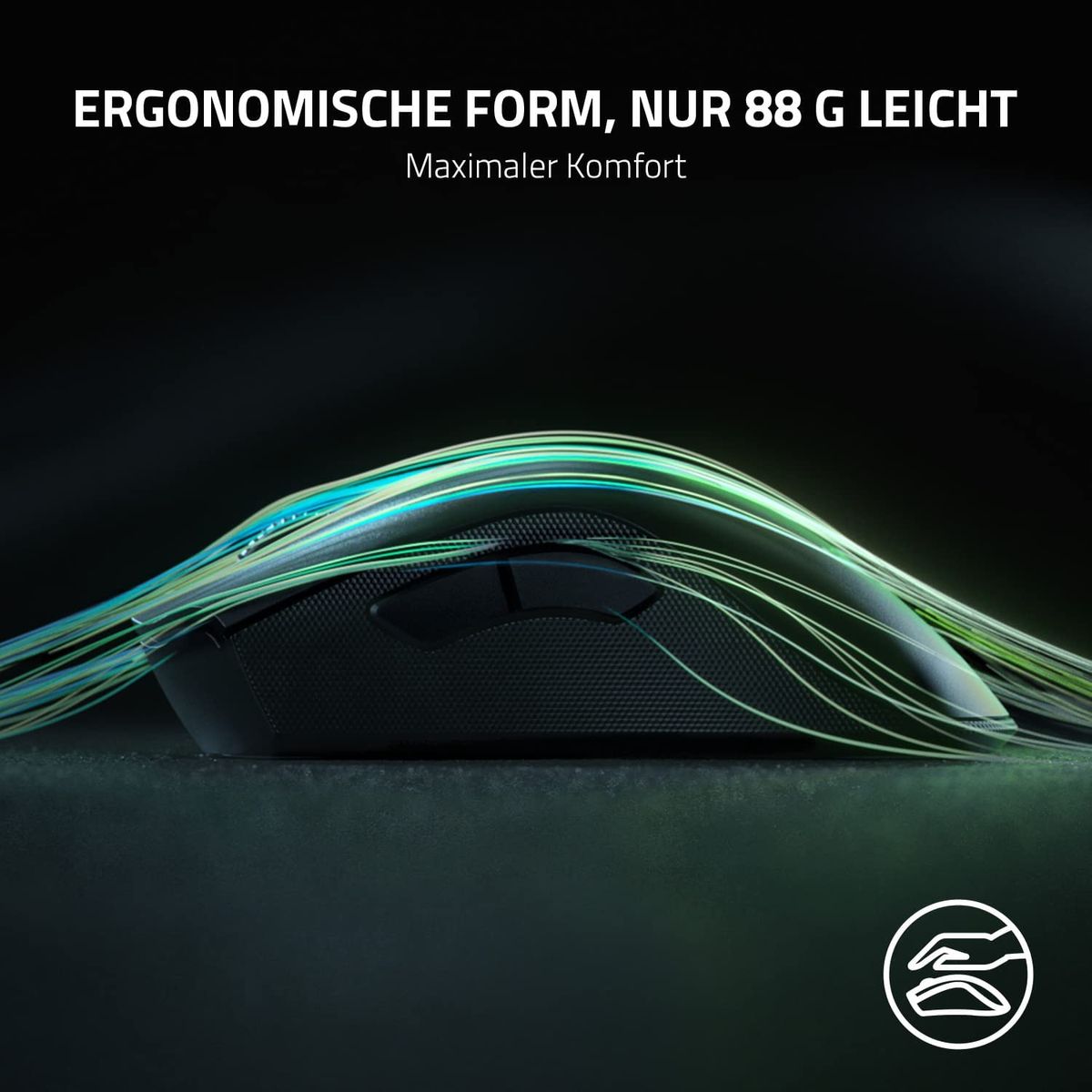 Razer DeathAdder V2 Pro Genshin Impact Gaming Mouse Dual Wireless 20.000 DPI Ergonomic RGB